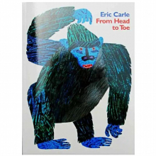 From Head To Toe By Eric Carle English Educational Picture Learning Story Book for Baby Kids Children Learning Toys