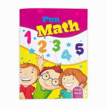 Fun Math Activity Book learning Number writting Tracing Book for Preschoolers Kids Ages 3-5 Trace Numbers Practice Workbook
