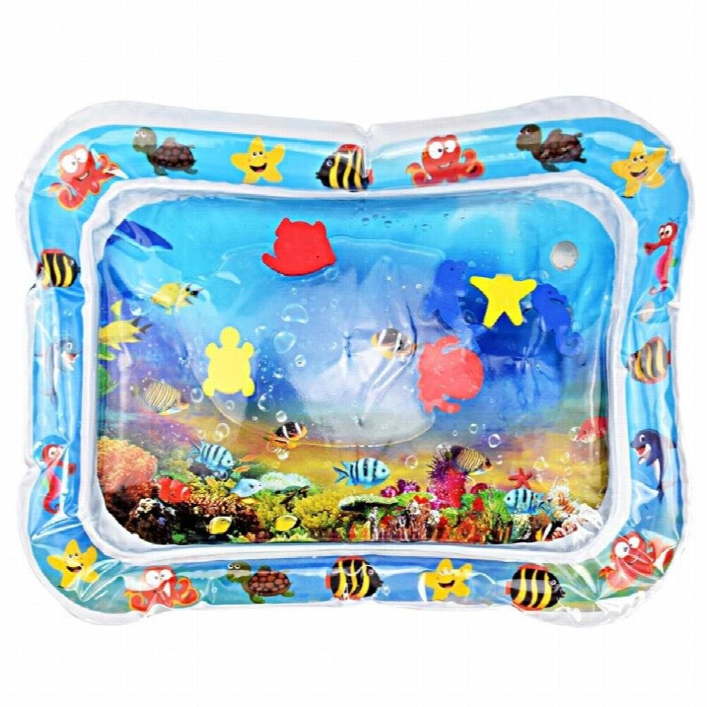 Baby Water Mat Infant Toddler Water Play Pad for Children Early Education Developing Inflatable Cushion Tummy Time Mat Baby Toy