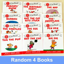 Random 4 Books I Can Read Phonics Little Critters In English Picture Reading Book Children Kids Pocket Story Book Learning Toys