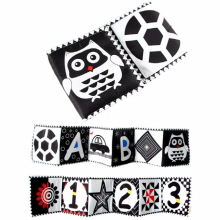 BPA Soft 3D Baby Cloth Book Animal Theme Infant Early Learning Book For Baby First Interactive Montessori Reading Book