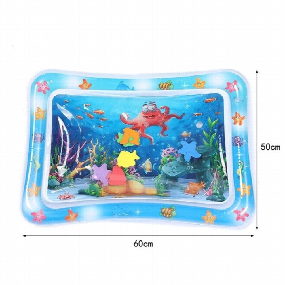 Baby Water Play Mat Toys Watermat Inflatable Tummy Time Playmat For Babies Toddler Activity Play Center Water Mat For Kids