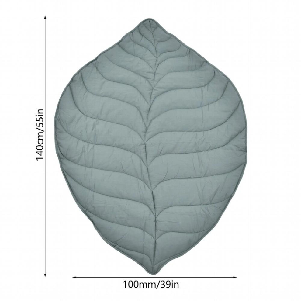 Newborn Cotton Play Mat Activity Gym For Baby Crawling Blanket Toddler Infant Playmat Leaf Shape Floor Rug For Kids Room Decor