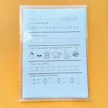 Morning Work 26 Alphabet Letter Activity Workbook Homework Writing Practice Worksheet Books for Kids Ages 5-7 Preschool Reading