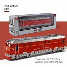 Inertial Sound and Light Music Simulation Train Toy Car Model High-speed Rail Subway Train Children Educational Toys