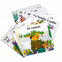 10Pcs 3-8 Age Kids Early Learning Books in Spanish Classic Fairy Tale Story Baby Bedtime Stories Toddler Montessori Baby Books