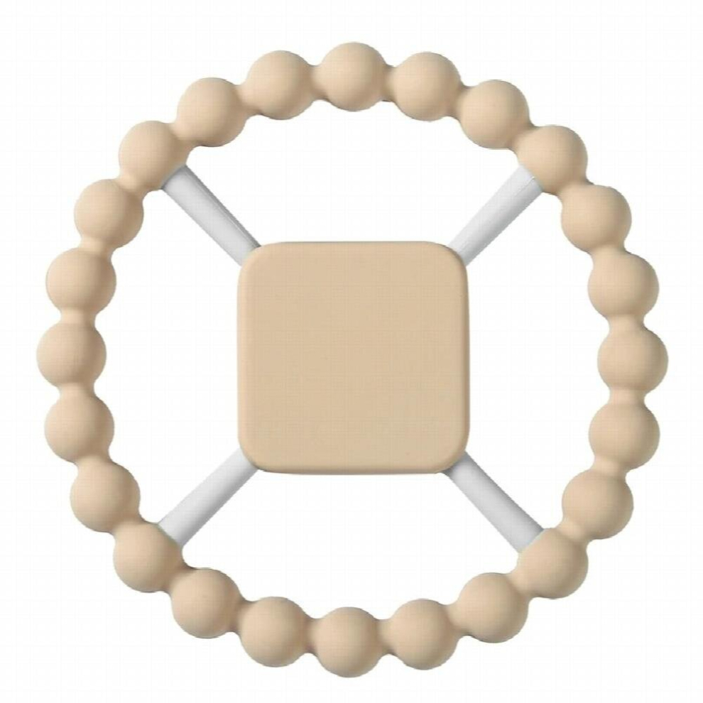 1Pc Baby Teether Elastic Molar Toy Round Chewable Silicone Teething Rings Nursing Bracelet BPA Baby Accessories for Newborn