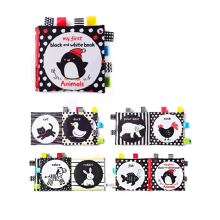 Baby Soft Cloth Books Toddler Newborn Early Learning Develop Cognize Reading Puzzle Book Toys Infant Montessori Book For Kids