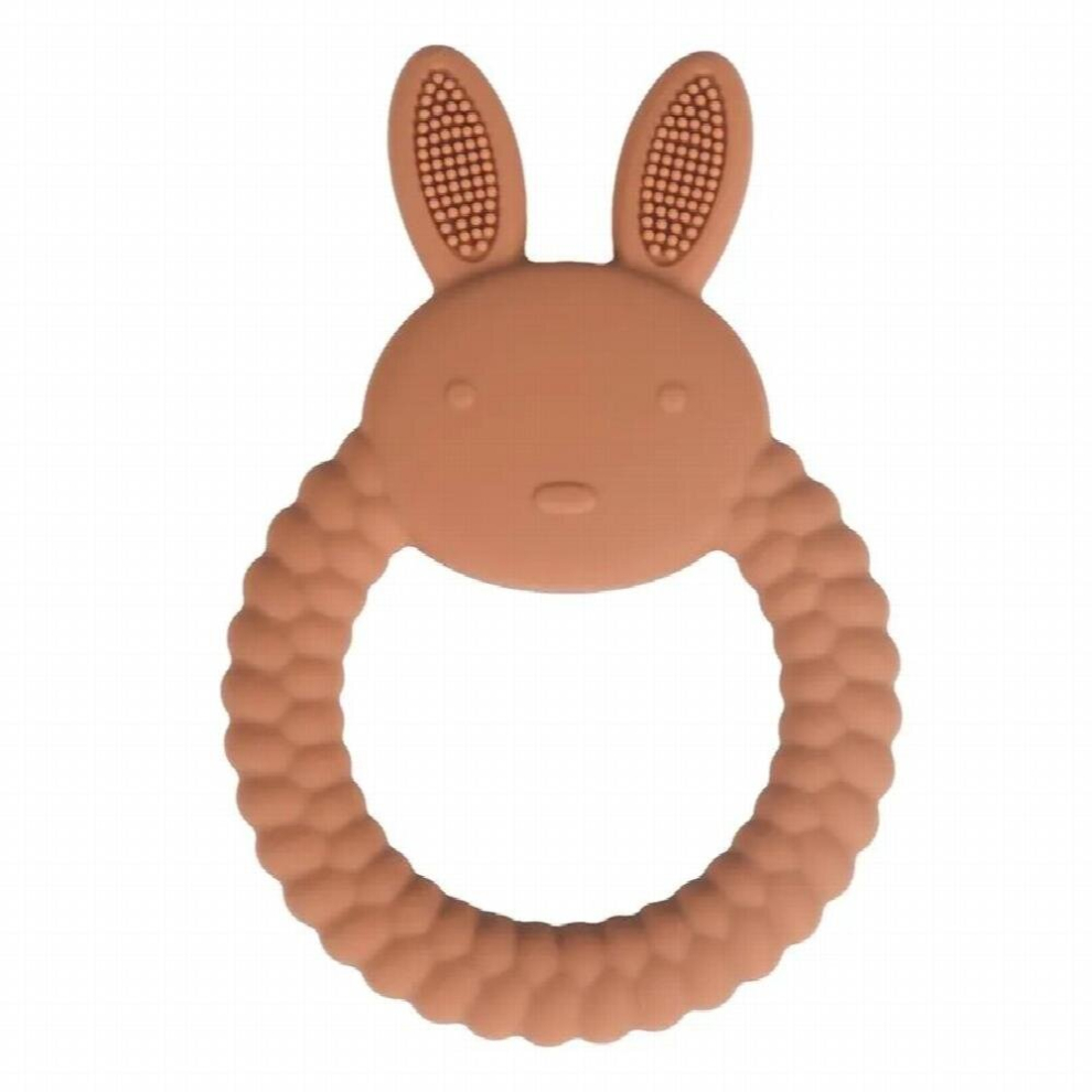 1Pc Baby Food Silicone Teether Rabbit Molar Toys Infant Teething Accessories Solid Teether Newborn Chewing Gift
