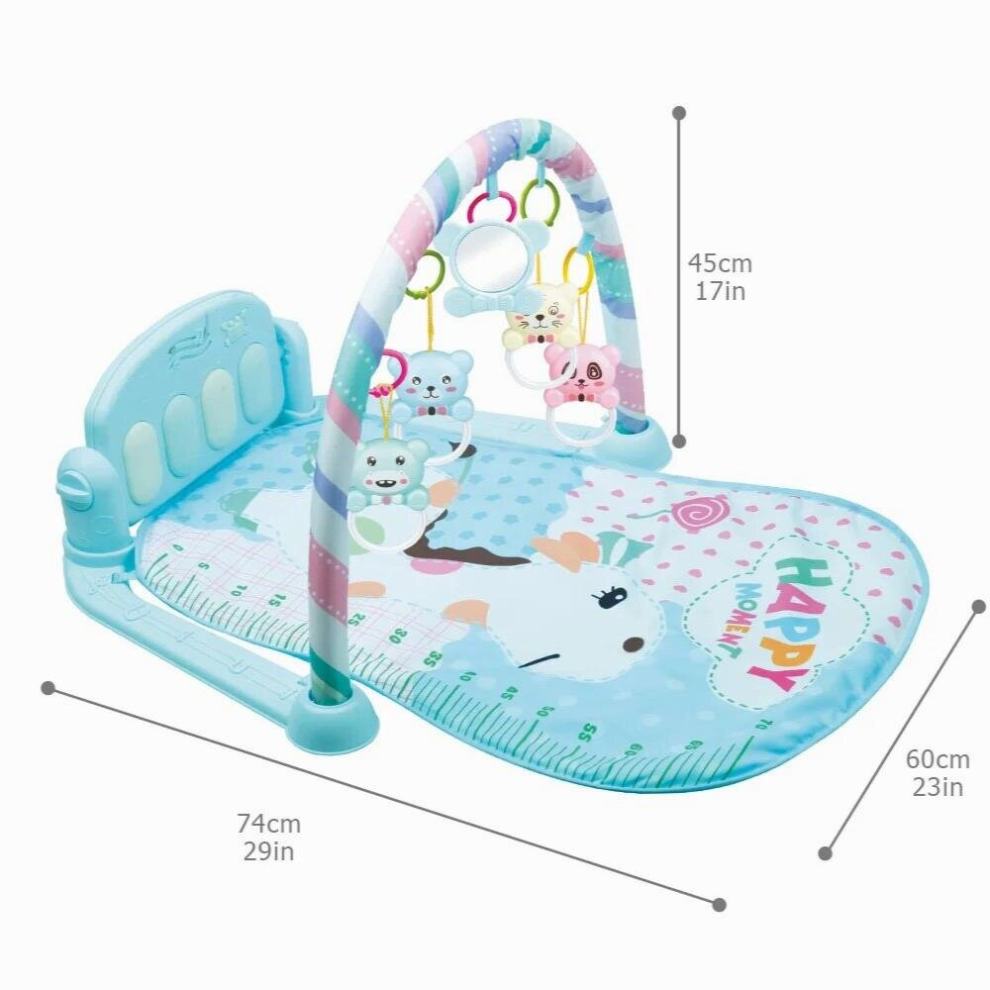 Baby Floor Mat Music Rack Kids Play Rug Puzzle Carpet With Piano Keyboard Early Education Gym Crawling Game Playmat