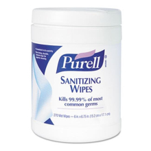 Sanitizing Hand Wipes - White - 270 Wipes per Canister