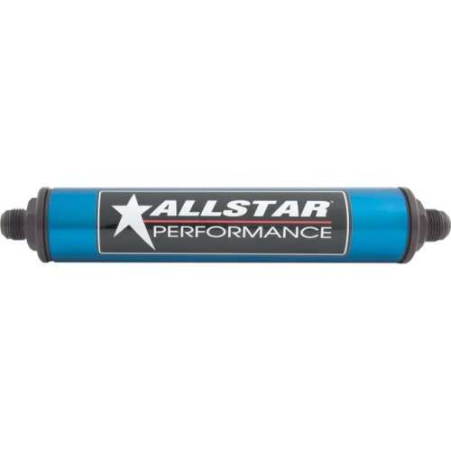 VORTEX 8 in. -8 AN Inline Fuel Filter - Paper Element