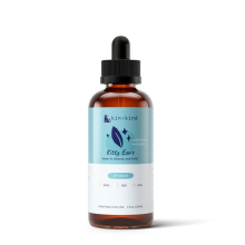 Kin+Kind, Koty Uszy, Oczyszczanie i Lek, Fiołek Zielony, 4 fl oz (118 ml)