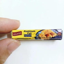 1/6 Scale Dollhouse Non Stick Cooking Paper/Aluminum Foll Mini Pretend Food for Blyth BJD Doll House Play Toys