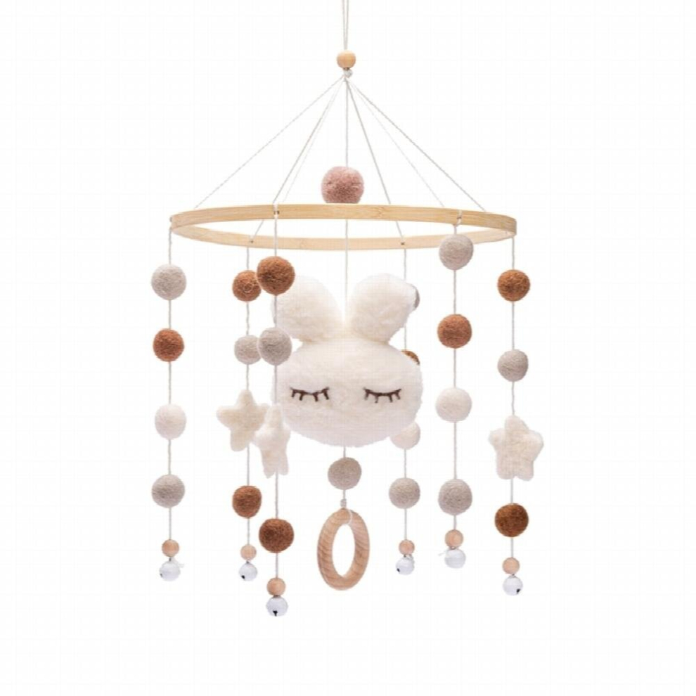 Baby Rattles Crib Mobiles Toy Rainbow Bed Bell Baby Room Accessories BPA Toys For Newborn Baby Girls