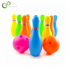 Toys bowling children indoor sports puzzle baby bowling baby 1 balls+10 battles LYQ