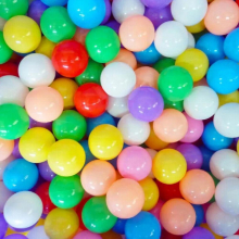 10pcs Kids Toy Balls Colorful Ocean Ball Soft Plastic Eco-Friendly Water Pool Ocean Wave Ball Pit Toys for Baby Funny Toy