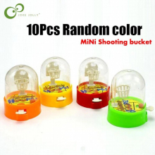 10pcs/lot MiNi shooting toys finger shooting machine desktop games childrens toys Classic parent-child interactive toy