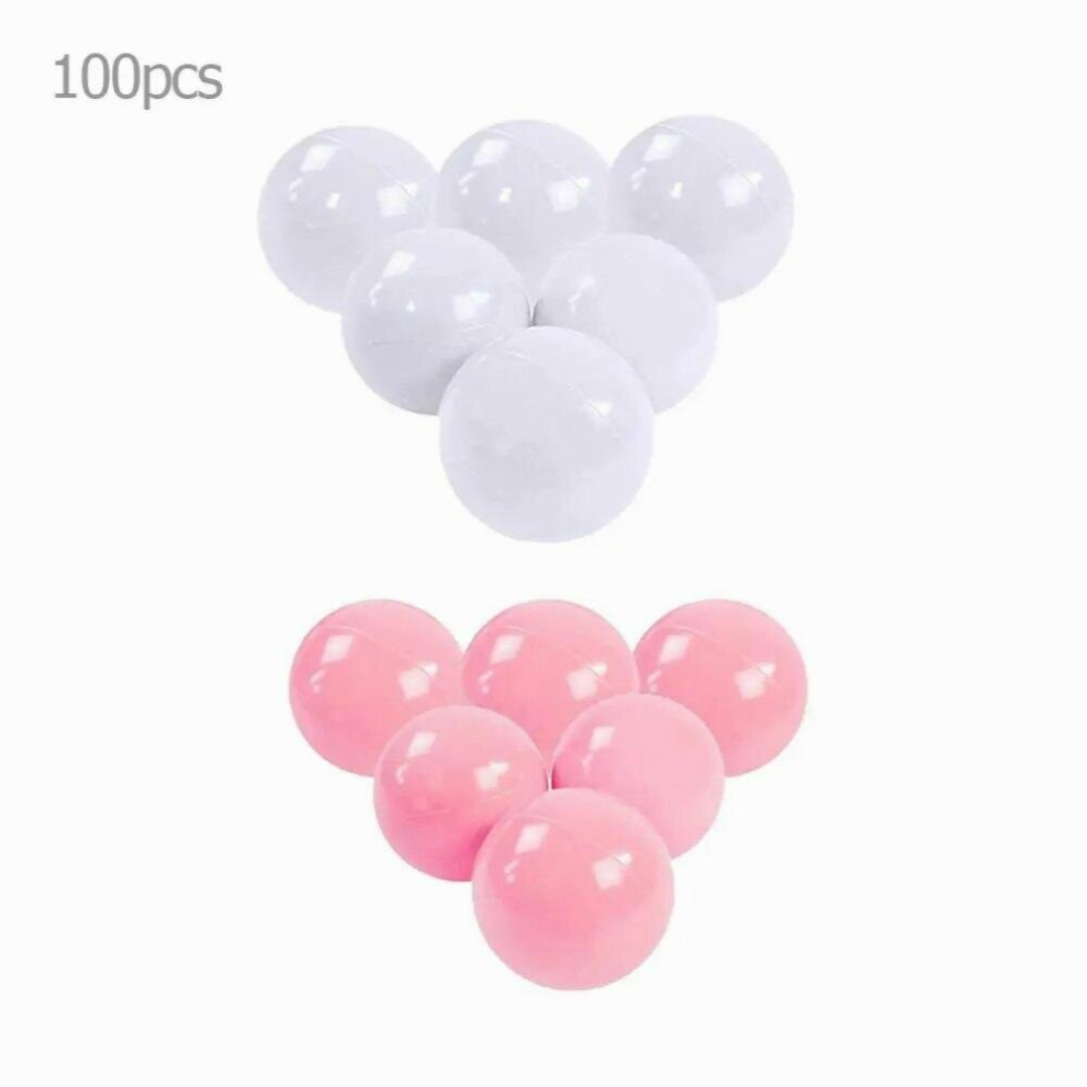 100pcs Baby Safe Soft Plastic Balls for Play Pool Ocean Balls for Kids Toys Gift For Kids Ball Pit Balls Toy Ocean Wave Ball