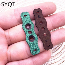 20pcs1.8mm Slingshot Leather Pocket Slingshot Leather Pocket Precise Positioning Is Suitable for 7mm/8mm/9mm Steel Ball