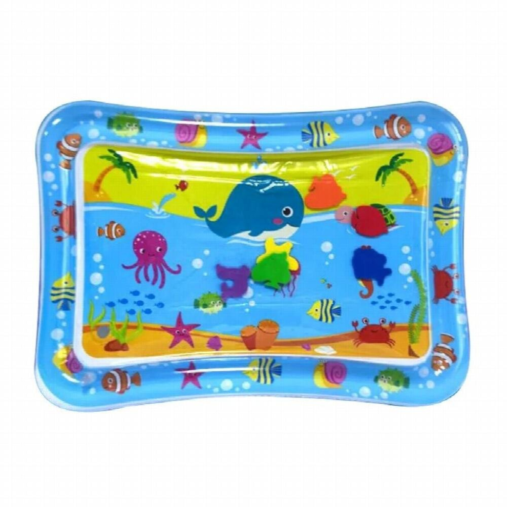Creative Inflatable Water Mat Tummy Time Patted Pad Water Cushion Crawling Play Pat Cartoon Toys For Infants and Toddlers