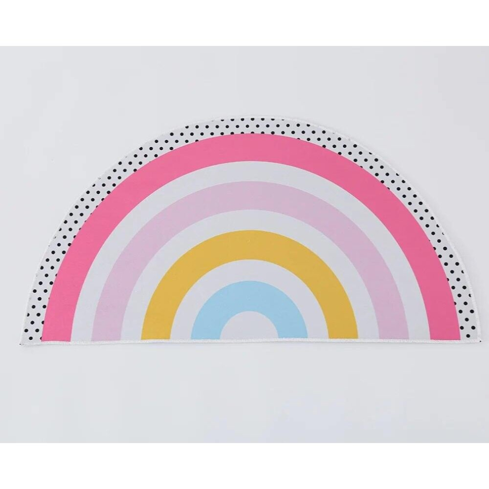Nordic Rainbow Childrens Carpet Crawling Baby Game Slide Mat Photography Props Infant Accessories Rugs for Bedroom