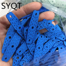 20 Pcs/batch 1.6mm Slingshot Rubber Bands, Noise-absorbing Leather Pockets, Microfiber, Durable Non-slip Leather Pockets
