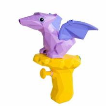 Summer 3D Dinosaur Water Spray Toy For Kids Geometric Cartoon Tyrannosaurus Press Water Spray Toy Outdoor Beach Garden Toy