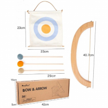 Children Bow And Arrow Slingshot Sports Toys Shooting Games Indoor Archery Toys Props Gift Montessori Early Educational Toys
