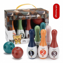 Infant Shinings Childrens Bowling Stall Toy Indoor Sports Ball Set Outdoor Parent-Child Interaction Boy Toy Birthday Gift