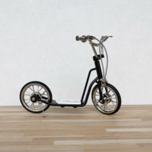 Doll House Mini Scooter, Childrens Tricycle Model for 1/6,1/8 Doll House Furniture Decoration Accessories