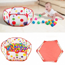 90/100/120 CM Foldable Kids Children Ocean Ball Pit Pool Game Play Toys Tent Hut Outdoor Indoor