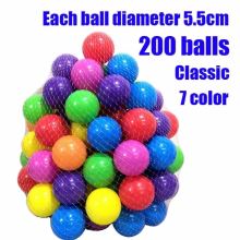 Ocean Balls Colors House Outdoors Tents Toy Ocean Wave Ball Baby Plastic Balls Water Pool Kids Swim Pit Play