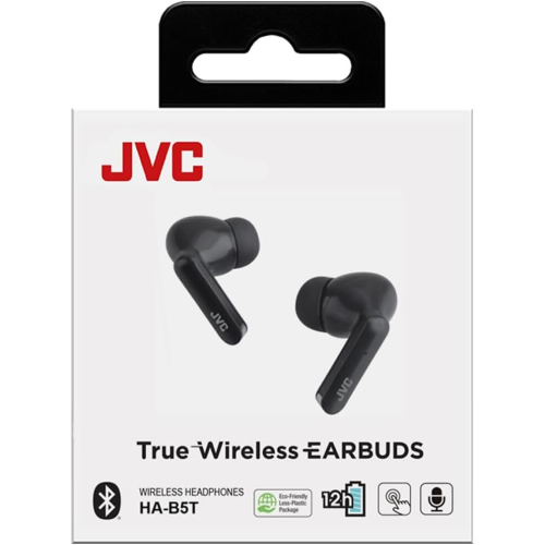 JVC True Wireless Bluetooth Earbuds Black - HA-B5T-BN-E 2