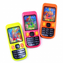 Mobile Phone Shape Classical Water Lasso Ferrule Toy Children Game 10.5x4.5x1.5cm Ring Gift Toys Kids