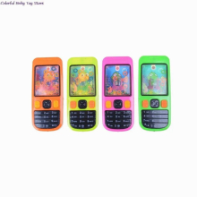 1Pcs Game Ring Kids Children Funny Toys Gift Mobile Phone Shape Classical Water Lasso Ferrule Toy