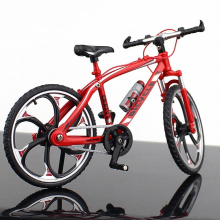 mini 1:10 Alloy Model Bicycle Diecast Metal Finger Mountain bike Racing Simulation Adult Collection Toys for Children