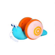 Pull String Cartoon Snail Car toy Baby Learn to Crawl and Pull Toy with Light and Music Early Education Toys for Children