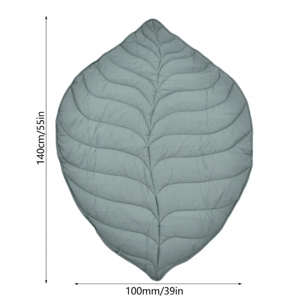 Newborn Cotton Play Mat Activity Gym For Baby Crawling Blanket Toddler Infant Playmat Leaf Shape Floor Rug For Kids Room Decor