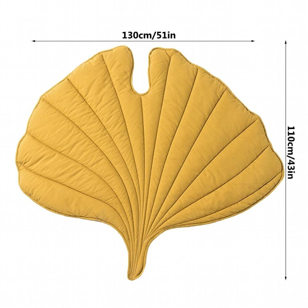 Newborn Cotton Play Mat Activity Gym For Baby Crawling Blanket Toddler Infant Playmat Leaf Shape Floor Rug For Kids Room Decor