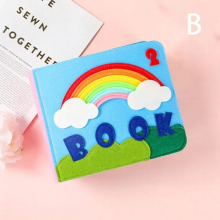 Baby Montessori Cloth Books Toddler 3D Basic Life Skill Story Early Learning Education Parent-child Interactive Toys For Kids