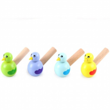 1pc Kids Wooden Toy Mini Whistle Bird Developmental Toy Musical Toys Colorful Lovely Instrument Toys Musical Gift