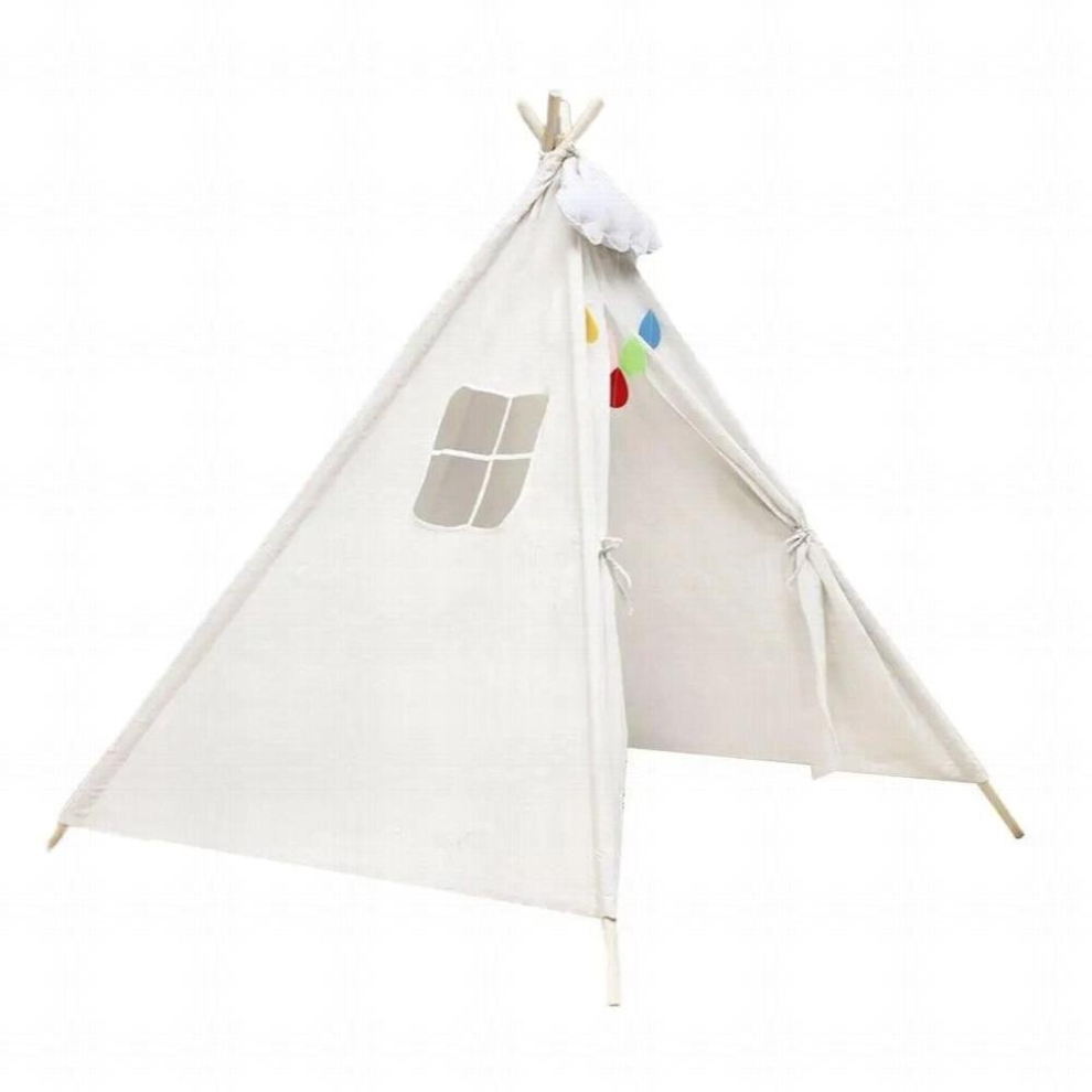 Indian Childrens Tent Breathable Small Window Cotton And Linen Fabric No Harmful Substances Soft Texture-image-OPC-PCZYPTZ-NEW