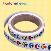 DIY Stickers Kids Cartoon Animal Eye Nose Mouth Educational Toys for Children Office Sticker on Laptop Birthday Decoration