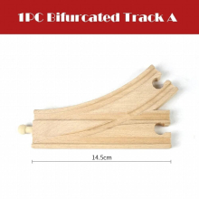 All Kinds Wooden Track Railway Toys Beech Wooden Train Track Accessories fit for Tracks Educational Toys for Children