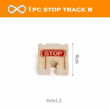 All Kinds Wooden Railway Train Track Accessories Beech Wooden Tracks Parts Fit for Biro Wood Tracks Train Toys for Kids