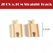 All Kinds Wooden Track Parts Beech Wooden Railway Train Track Accessories Fit with All Brands Wood Tracks Toys for Kids