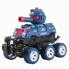 Tank Toy Fine Workmanship Wear-resistant Plastic Children Inertial Tank Toy for Kids Children Deformed Tank Toy