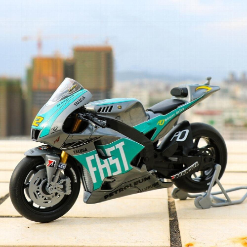 1:18 Simulation Motorcycle Racing Model ABS Assembled Motorcycle Model Collection Gift for Boy Kids 1