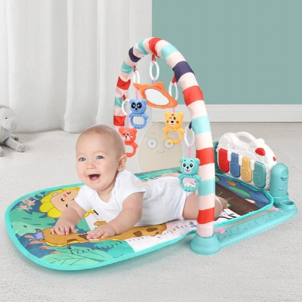 Baby Music Rack Play Mat Playmat Piano Keyboard Puzzle Carpet Gym Crawling Activity Rug Early Educational Toy For Infant Gift
